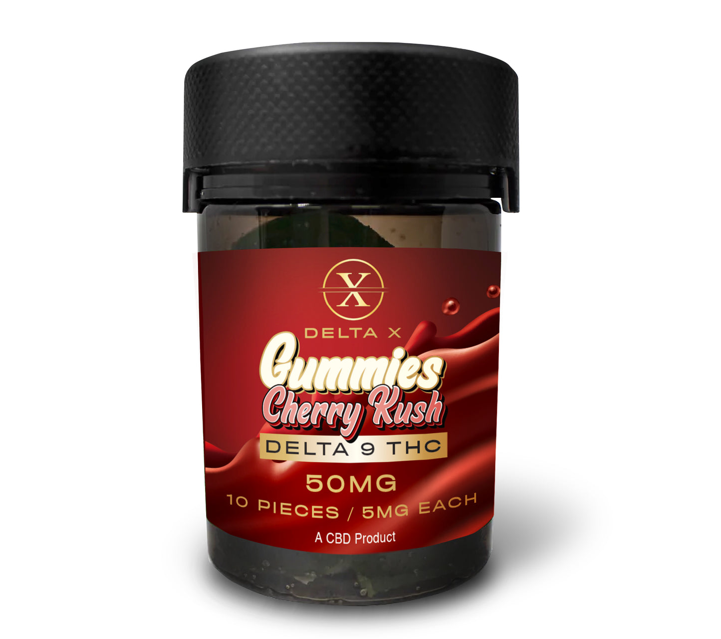 Delta X Gummies Cherry Kush - Delta 9 THC